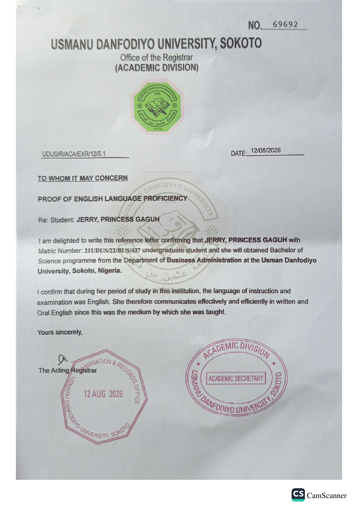Document Page 1
